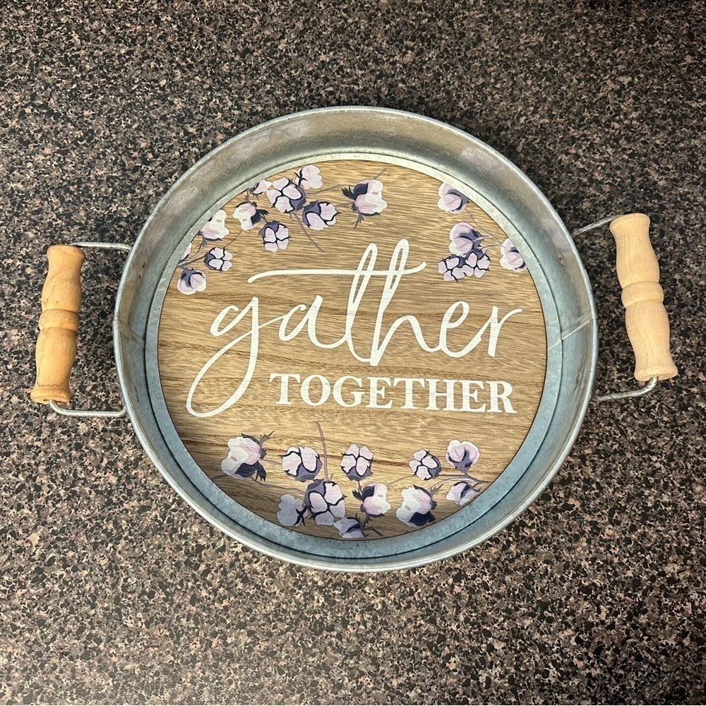 Rustic Galvanized Wall Hanging Decor